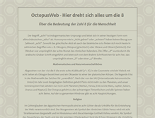 Tablet Screenshot of octopusweb.de